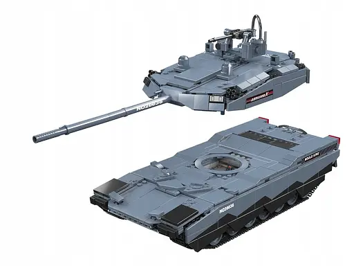 Конструктор танк на радіокеруванні  Mould King танк АБРАМС Abrams X Tank для дорослих та дітей військова техніка 1192 деталі - фото 5