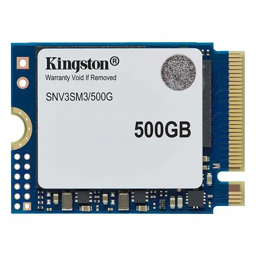 SSD-накопитель 500 ГБ Kingston NV3 M.2 2230 PCIe Gen4.0 x4 NVMe 3D NAND (SNV3SM3/500G) - фото 1