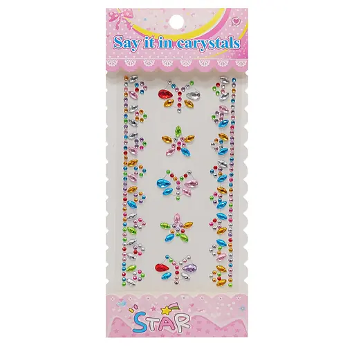 Наклейки декоративні Bambi XY-005-14 для авто, ноутбуків, телефонів - фото 1