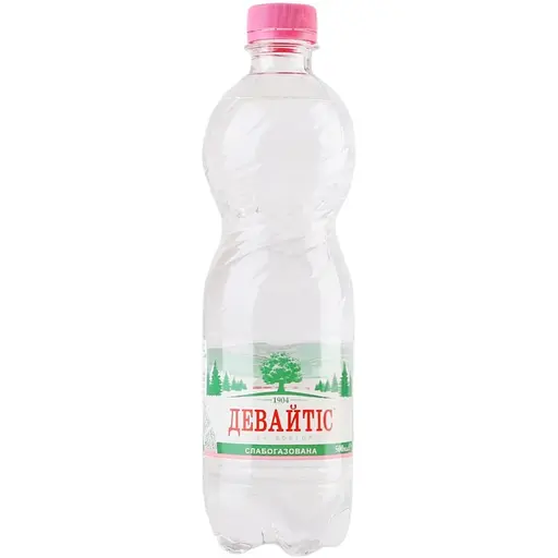 Вода минеральная Девайтіс слабогазированная 0.5 л (219990) - фото 1
