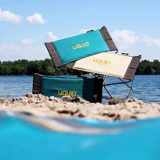 Стул раскладной Uquip Fancy песочный/серый (DAS303235) - фото 6