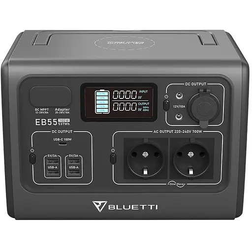 Зарядная станция BLUETTI EB55 Portable Power Station 700W 537Wh (PB930340)