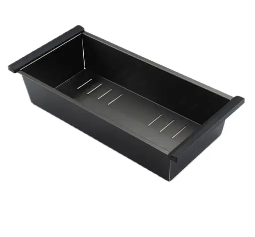 Кухонная мойка Gappo накладная 780x500 мм, поверхность PVD, левая GS7850-6L, Черный матовый - фото 5