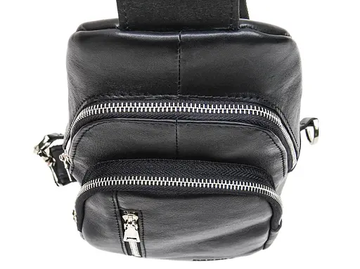 Шкіряна чоловіча сумка Newery 17х31х8 см sum0023783 - фото 7