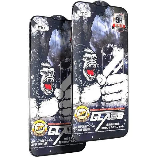 Захисне скло DK для Apple iPhone 16e Full Glue 3D MO King Kong 016133 black 2 шт.