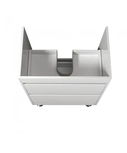 Тумба Мойдодир Prime 70 під умивальник/стільницю підлогова Білий - фото 5