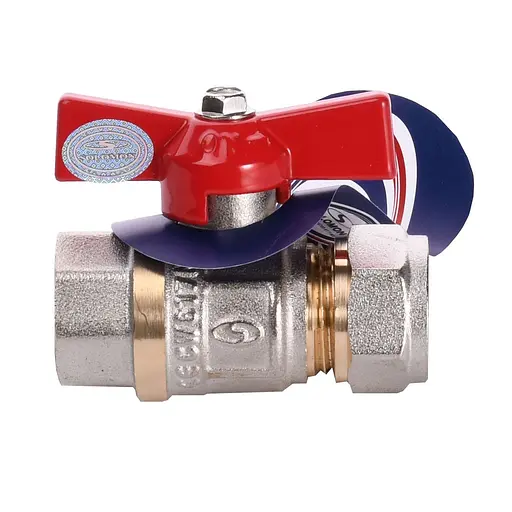 Кран кульовий Solomon 16х1/2″ 1184 внутр. різьба - фото 1