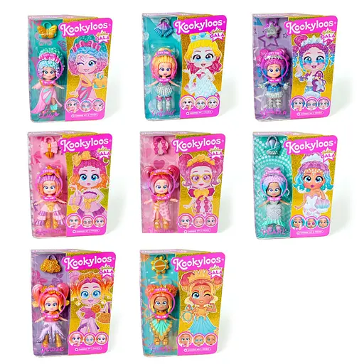 Дитяча лялька Голден Гала "Crystal" Kookyloos PKL7D406IN00-3 серії "Fairytale" - фото 2