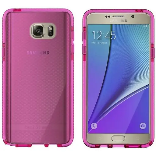 Чехол Tech21 Evo Tactical Samsung Galaxy Note 5 Neon Pink - фото 10