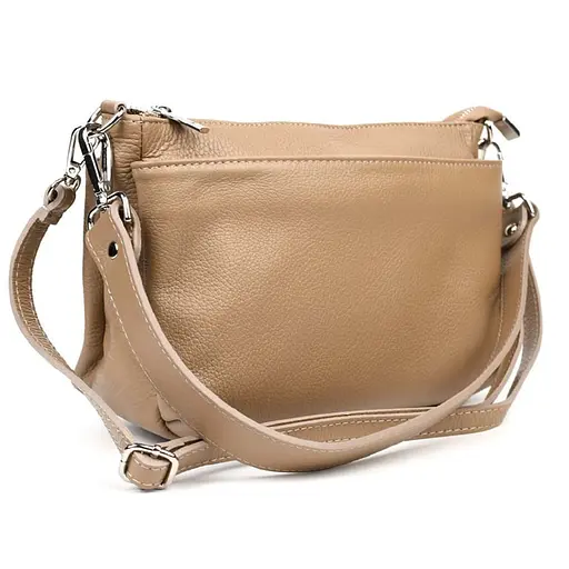 Кожаная женская сумка Virginia Conti 25х18х11 см sum0028551 - фото 3