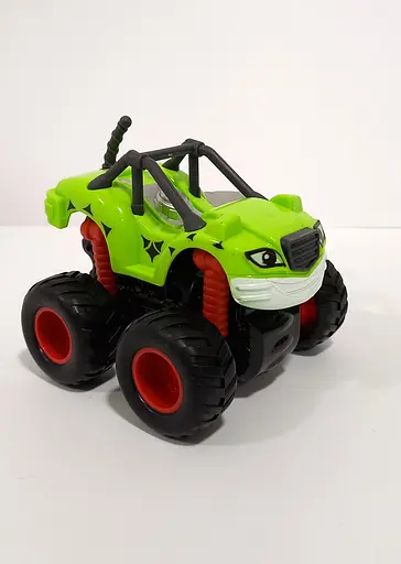 Машинка "Вспыш" 2016-7 инерционная пластиковая, 10см Зеленый - фото 2