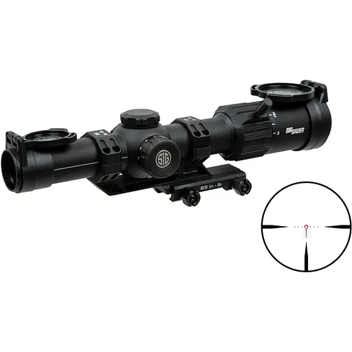 Оптический прицел SIG Optics TANGO MSR 1-6X24MM, 30MM, SFP. Сетка MSR BDC6 с подсветкой