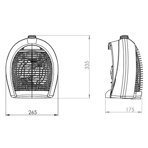 Тепловентилятор Kumtel LX-6331 - фото 9