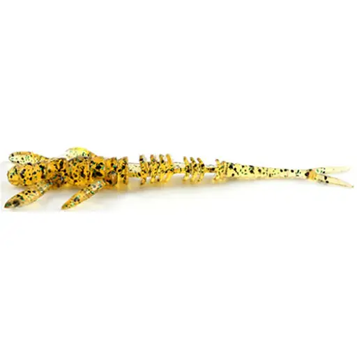 Силікон FishUP Flit 2" (9шт) #036 - Caramel/Green & Black