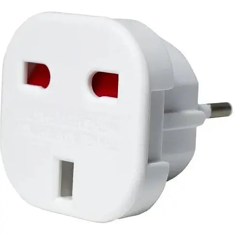 Перехідник GRAND з англійської американської на євророзетку з засувками