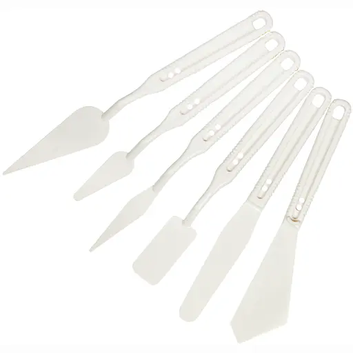 Набір мастихінів Mungyo пластикових 6 шт. - фото 3