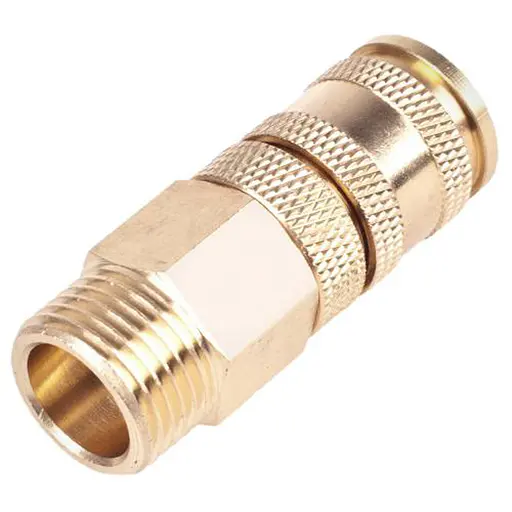 Швидкоз’ємне з’єднання Alloid з зовнішньою різьбою 1/2" (PM-4SM) - фото 2