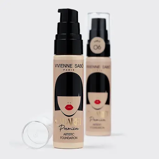 Тональний крем Vivienne Sabo Cabaret Premiere Artistic Foundation зі сценічним ефектом відтінок 06 (Sable) 25 мл - фото 3