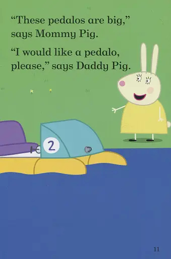 Peppa Pig: On a Boat. Ladybird Readers. Level 1 - фото 10