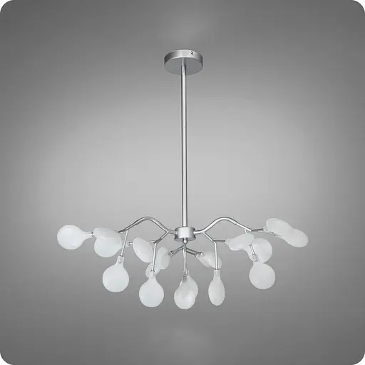 Люстра підвісна 517 Dlight на 18 ламп Хром Сатін (01944) - фото 2