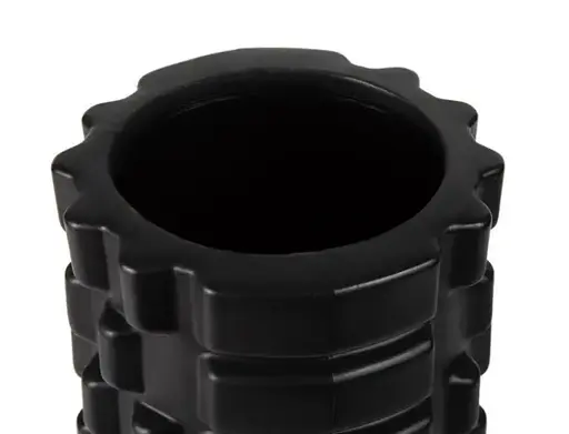 Масажний ролик (роллер) PowerPlay 4342 Massage Roller Чорний (30x10 см) (PP_4342_Black) - фото 3