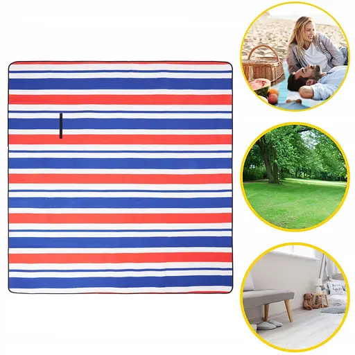 Коврик для пикника и кемпинга 4FIZJO 200 x 200 см складной 4FJ0393 (P-5907739317186) - фото 14