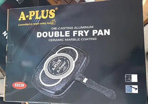 Двухсторонняя сковорода гриль А-ПЛЮС 32 см - фото 5