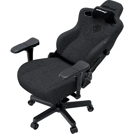 Кресло игровое Anda Seat Kaiser 3 Pro Size XL Dark Gray Fabric (AD12YDC-XL-01-GB-PV/F-G01) - фото 11