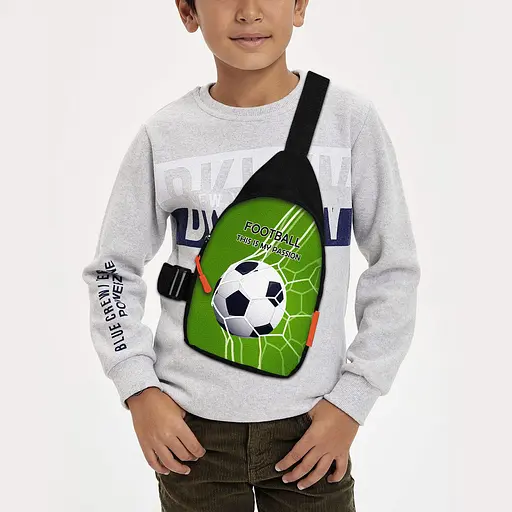 Сумка через плечо детская Футбол 29х17 см сумка слинг для мальчика (02236)