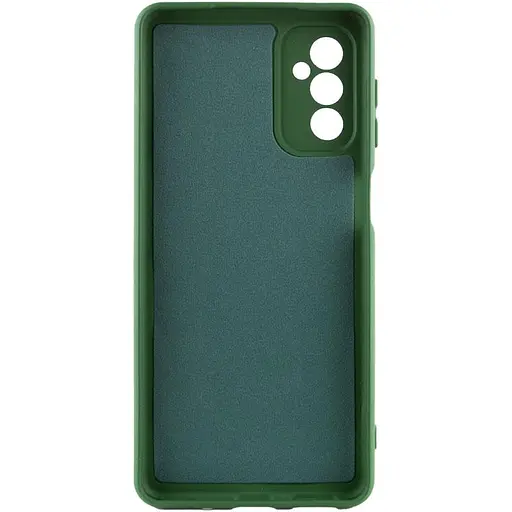 Чохол TPU GETMAN Liquid Silk Full Camera для Samsung Galaxy A24 4G Зелений / Dark green - фото 2