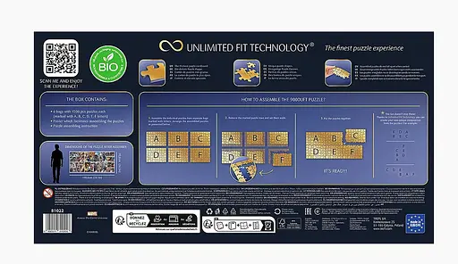 Пазли - Безмежна колекція: "Марвел - Месники" 9000 елементів 81022 Trefl, в коробці (5900511810226) - фото 4