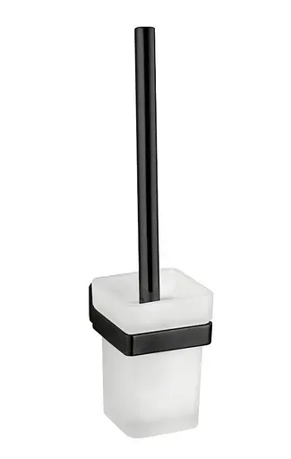 Йоршик для унітазу Rea Erlo 05 black REA-06910, Чорний матовий - фото 4