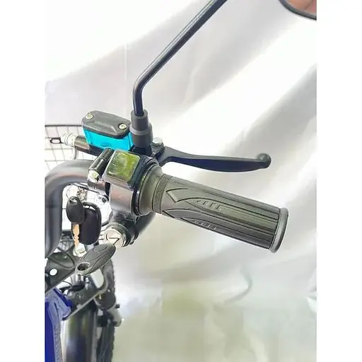 Электровелосипед Minako Monster Pro 16" 1000W 60V 30Ah гидравлические тормоза синий - фото 11