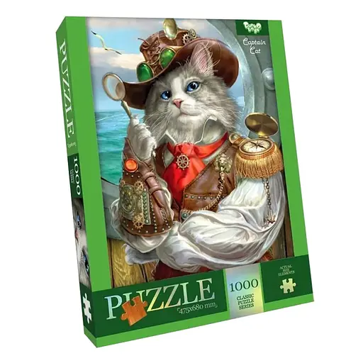 Пазл классический "Captain Cat" Danko Toys C1000-12-09, 1000 элементов - фото 1
