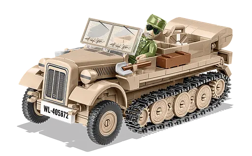 Конструктор COBI German half track vehicle Sd.Kfz10 DEMAG D7 1:35 2273 - фото 2