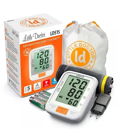 LD-51S Little Doctor Тонометр цифровой автомат голосовой+адаптер