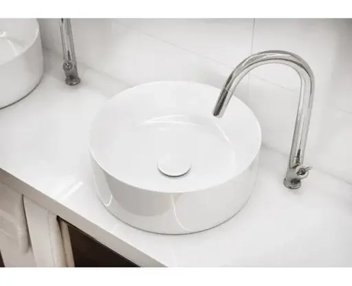 Раковина на столешницу Cersanit Crea круглая 38 см. K114-020 30412 - фото 3