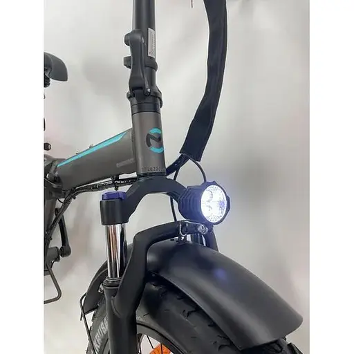 Электровелосипед E-scooter FateBike Mega 1000 1200W 48V 21Ah серый - фото 5