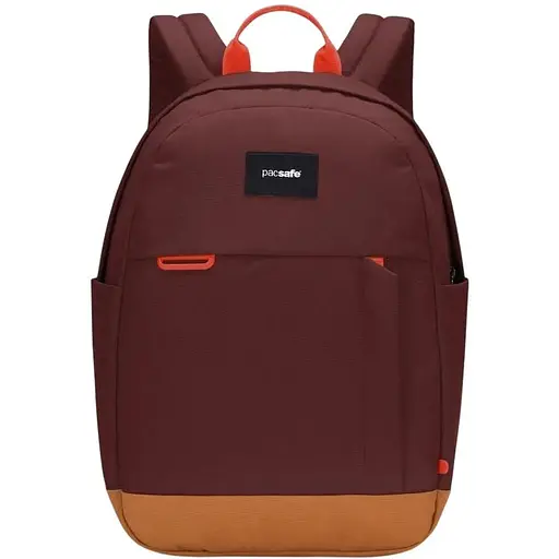 Рюкзак антивор Pacsafe Go 15 л backpack бургунди (35110345)