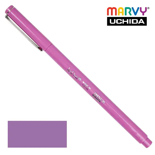 Ручка для паперу Marvy Бузкова капілярна 0.3 мм 4300-S Le Pen  - фото 2