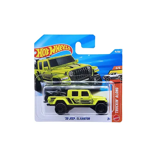 Базова машинка Hot Wheels Truckin Along 20 Jeep Gladiator зсалатова (5785) JJH91-N521 - фото 9