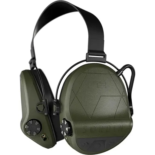 Активні навушники Sordin T2 Green з заднім тримачем (4 режими)