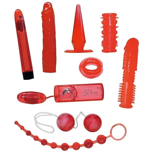 Набір секс-іграшок You2Toys Orion Red Roses Set 9 шт. червоний