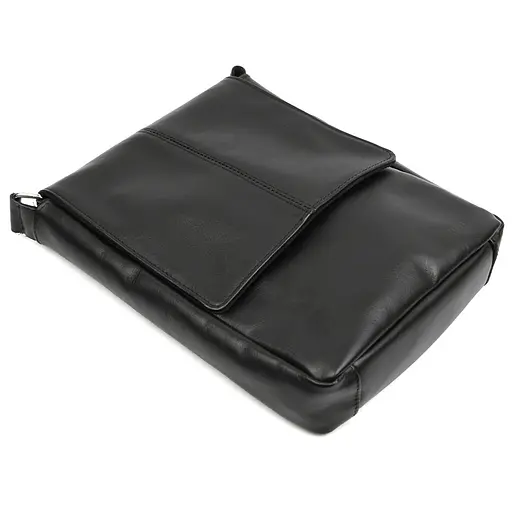 Чоловіча сумка А4 через плече із натуральної шкіри TARWA 33х26х8 см sum0028177 - фото 8