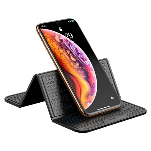 Автотримач Baseus Folding Bracket Antiskid Pad SUWNT-01 Black (67190)