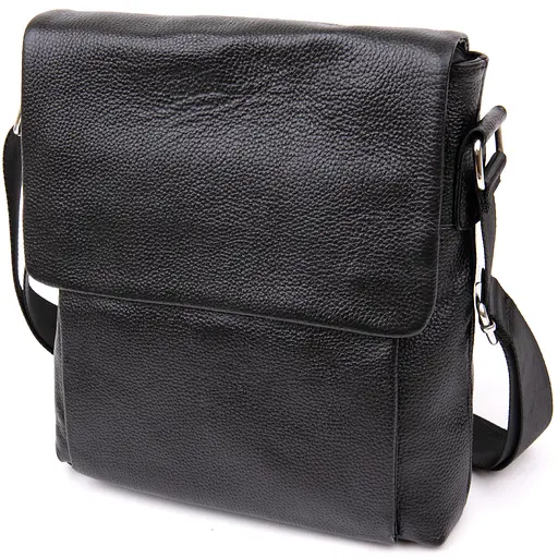 Чоловіча шкіряна сумка Vintage 25х27х5 см sum0013942 - фото 1