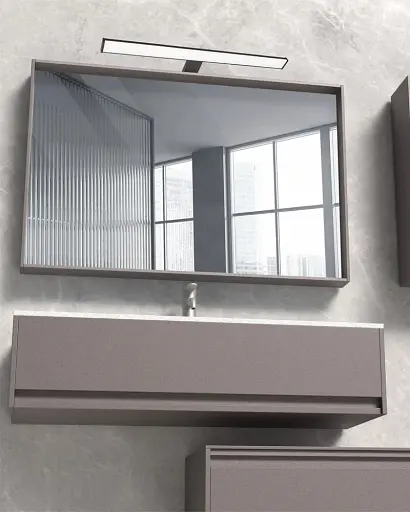 Світильник підсвітка для дзеркала Goldlux 328533 Elba LED 1x12W 4000K 1350Lm IP44 чорний - фото 2