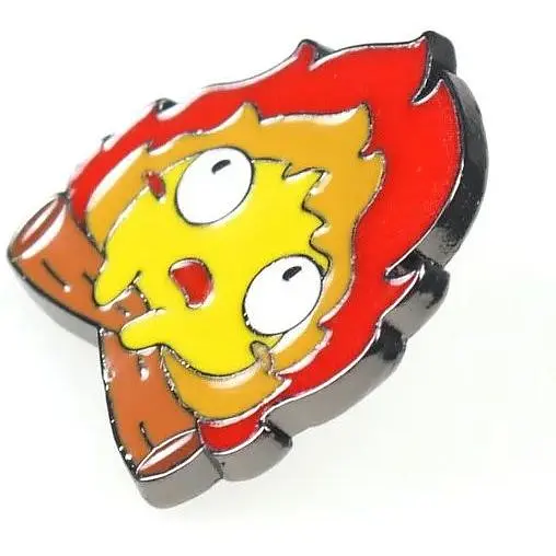 Значок GeekLand Кальцифер Ходячий Замок Хаула Calcifer Howls Moving Castle HМ 22.01.134 - фото 3