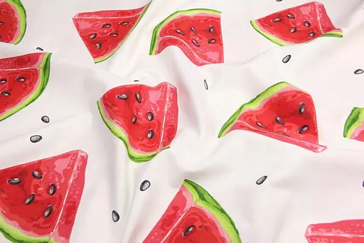 Тканина з тефлоновим просоченням Кавуни принт (від 1 м) - фото 3