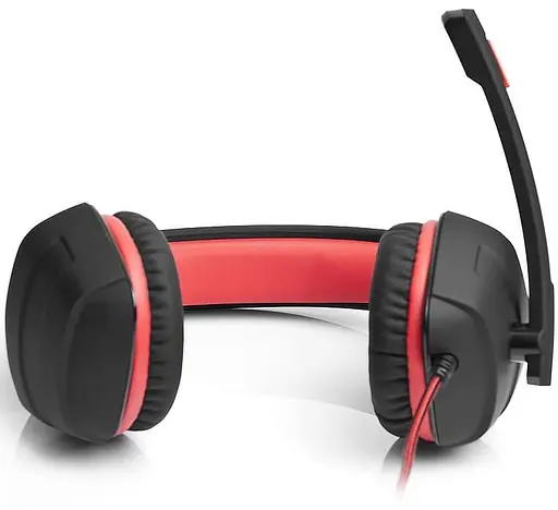 Ігрова гарнітура Real-EL GDX-7600 Black-Red (EL124100028) - фото 2